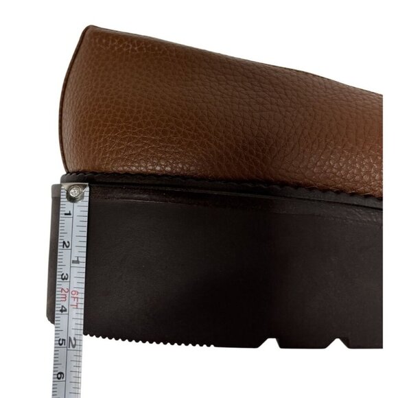 GIANI BERNINI / Mayaap / Brown / Platform / Faux Leather / Slip-On Loafers - Picture 6 of 8